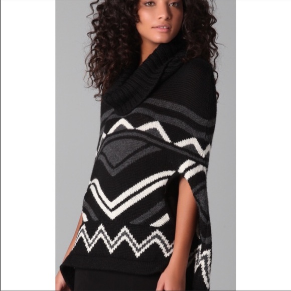 🎉2X Host Pick!🎉 BCBG MaxAzria “Sian” Poncho - Picture 2 of 10